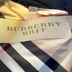Burberry Trench coat. Size 2. Black. Worn twice.
